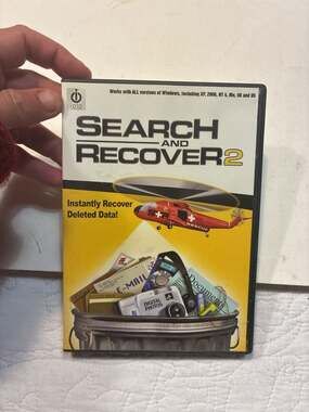 iolo technologies Search and Recover 2 Data Recovery Software PC CD-ROM